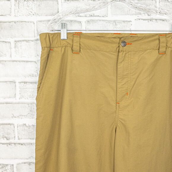 HOWLER BROS Horizon Hybrid Pants in Khaki tan Nylon Men's Size XL - Picture 7 of 9